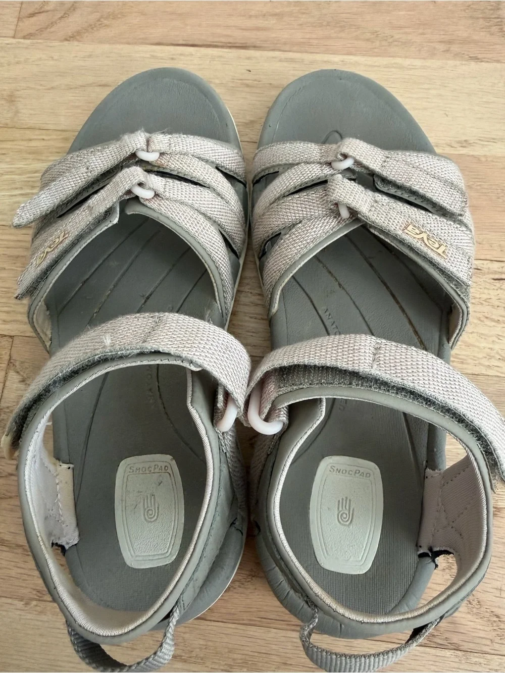 Teva Tirra Sandals Rose Gold Size 6